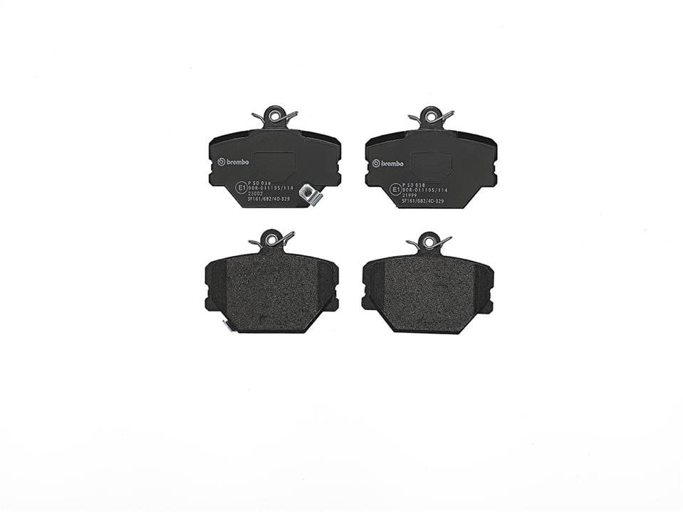 P50038 Brembo Brake pad set