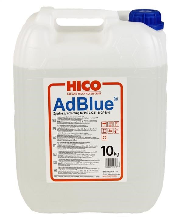 PLN003 Hico Жидкость AdBlue, 10 л