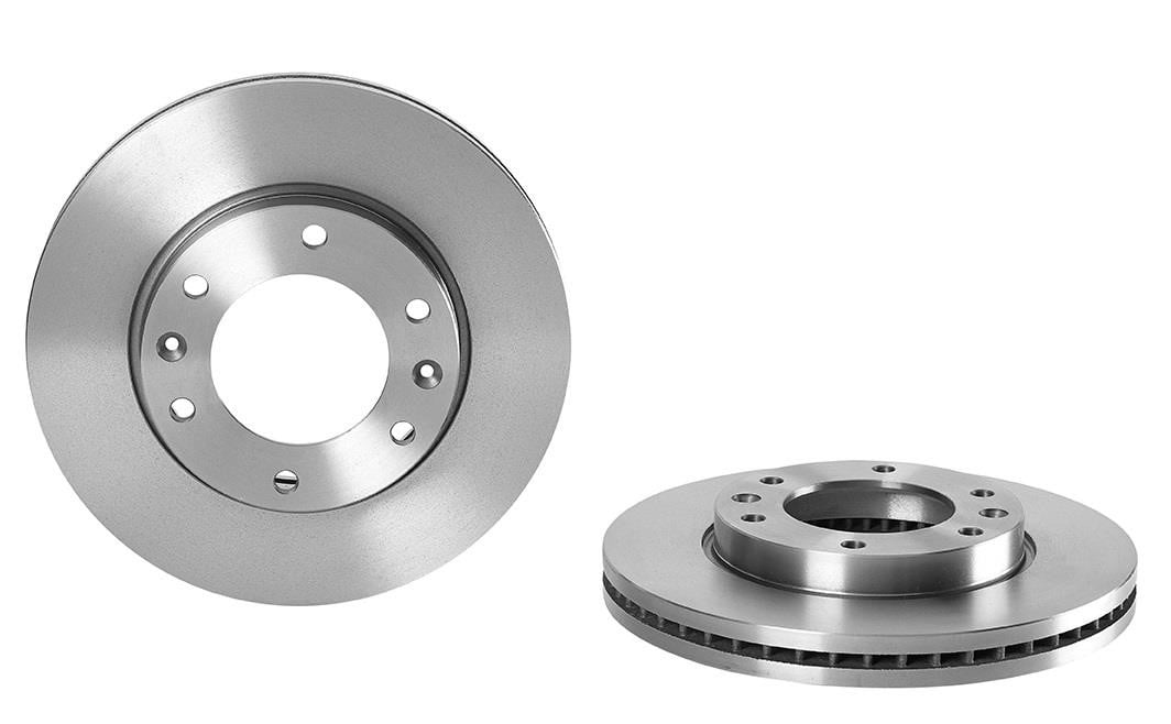 Brembo 09.B611.10 Ventilated disc brake, 1 pcs. 09B61110: Buy near me at 2407.PL in Poland at an Affordable price!