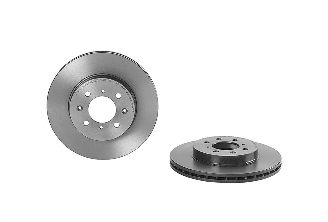 Brembo 09.9936.11 Ventilated disc brake, 1 pcs. 09993611: Buy near me in Poland at 2407.PL - Good price!