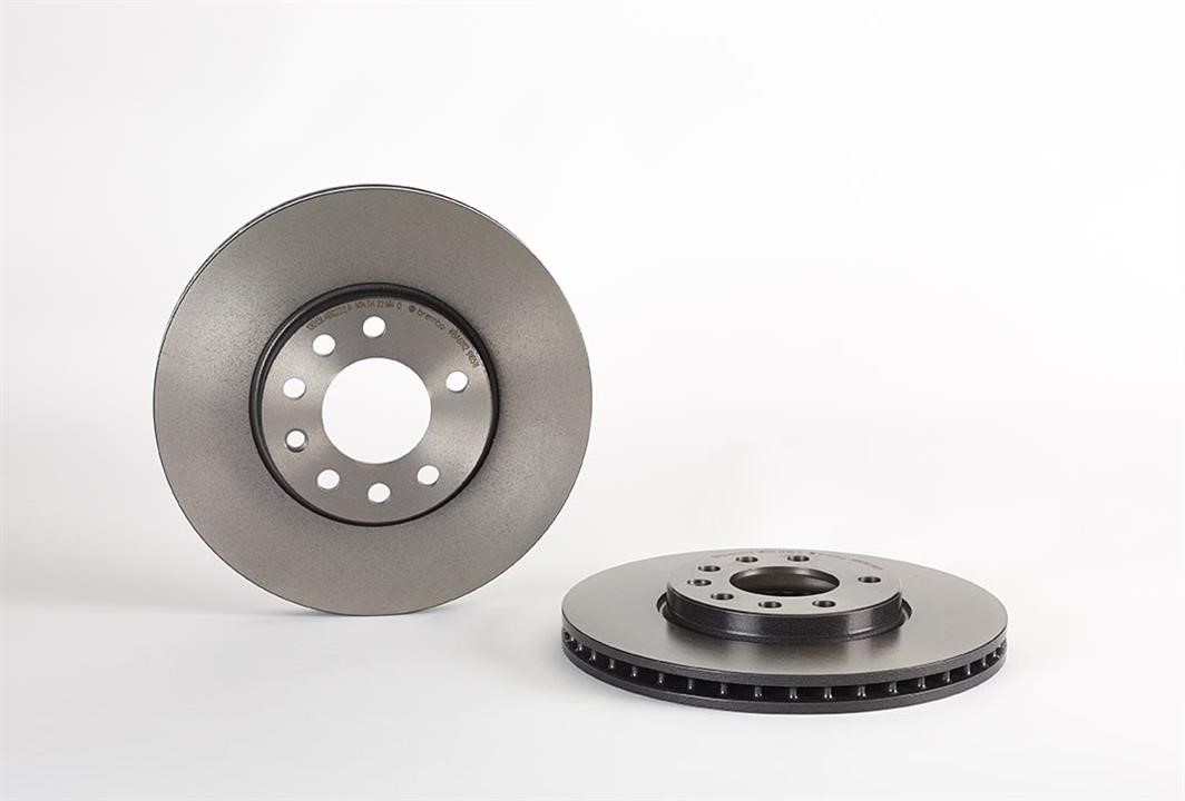 Brembo 09.9165.11 Tarcza hamulcowa wentylowana, 1 szt. 09916511: Dobra cena w Polsce na 2407.PL - Kup Teraz!