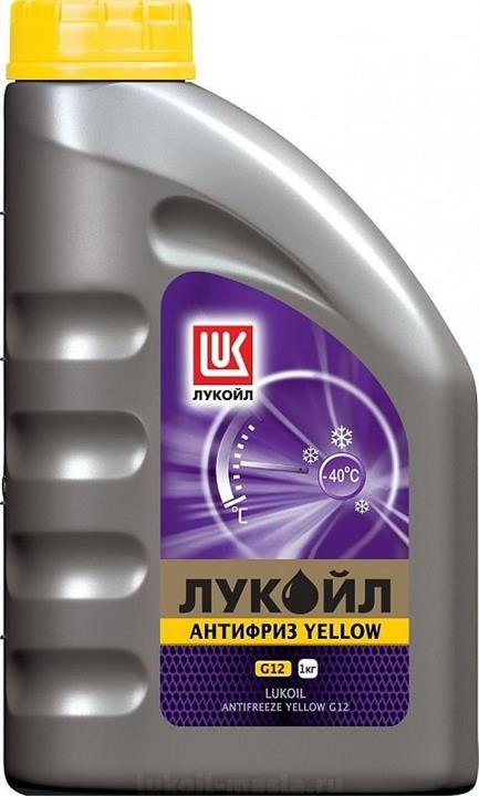Lukoil 227373 Antifreeze LUKOIL G12 Yellow, 1 kg 227373: Buy near me in Poland at 2407.PL - Good price!