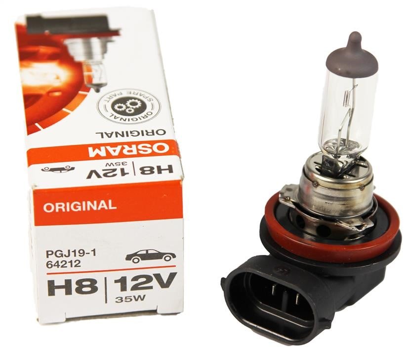 Halogenlampe Osram Original 12V H8 35W Osram 64212