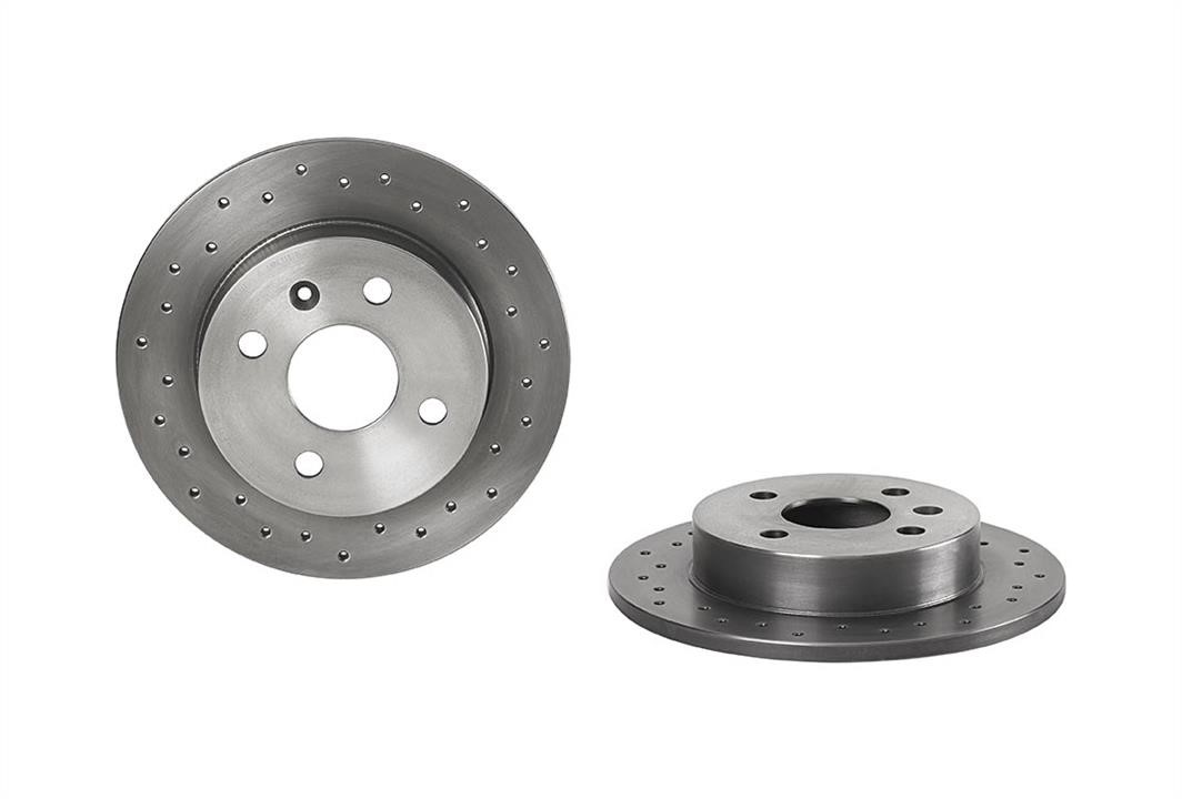 Brembo 08.7626.1X Unventilated brake disc 0876261X: Buy near me in Poland at 2407.PL - Good price!