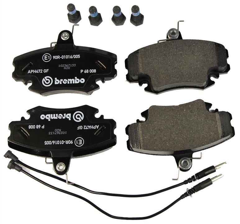 P68008 Brembo Klocki hamulcowe, zestaw