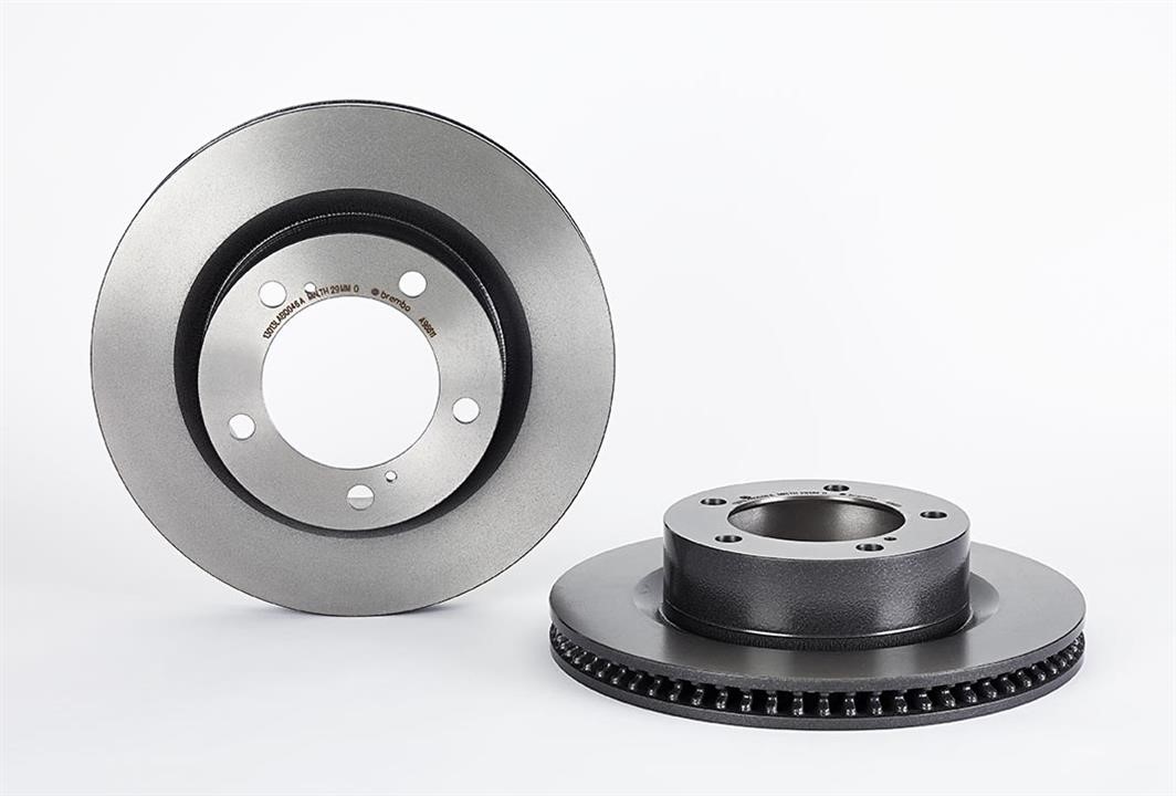 Тормозной диск передний вентилируемый Brembo 09.A966.11
