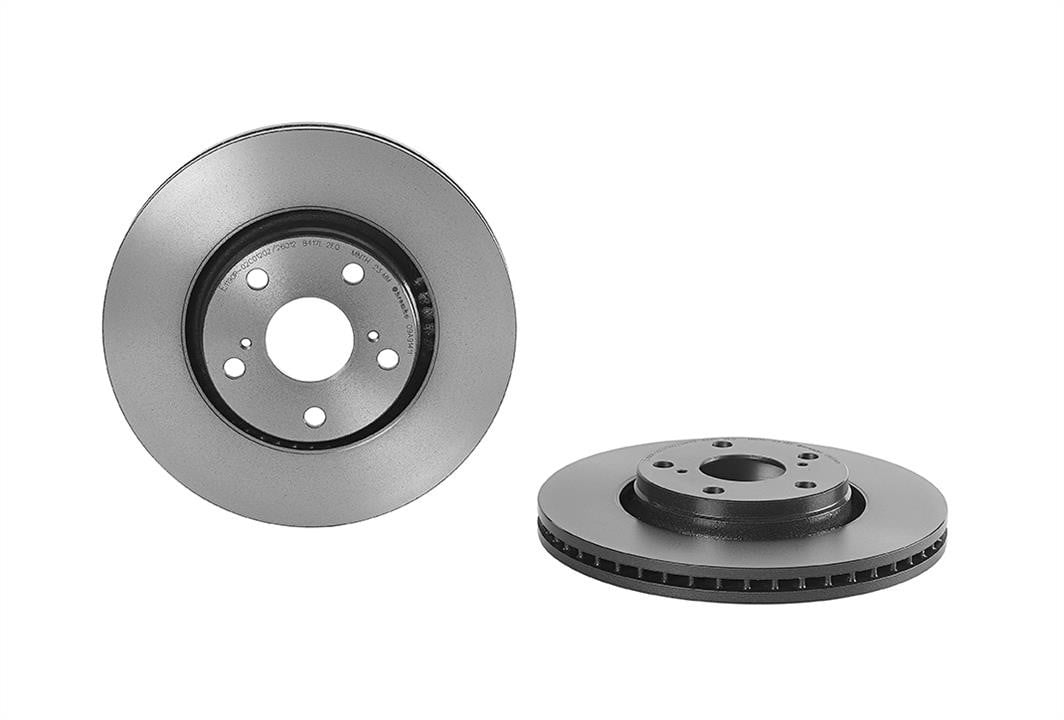Brembo 09.A914.11 Ventilated disc brake, 1 pcs. 09A91411: Buy near me in Poland at 2407.PL - Good price!