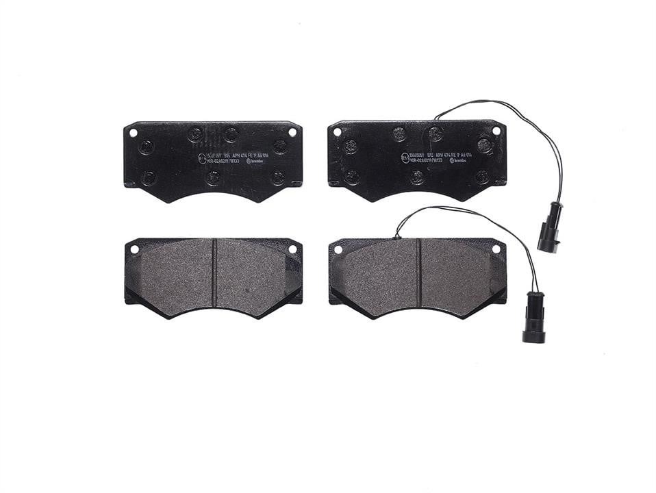 PA6016 Brembo Klocki hamulcowe, zestaw