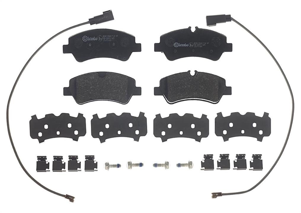 P24187 Brembo Bremsbelagsatz