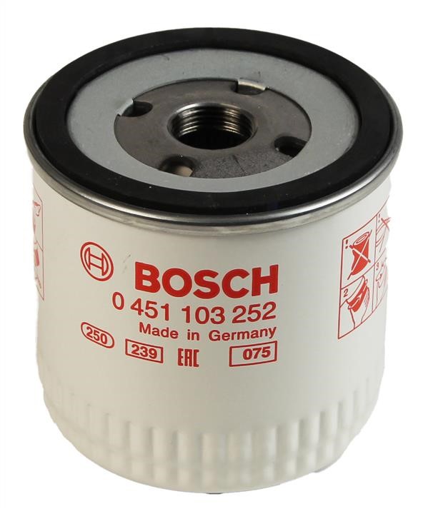 Bosch 0 451 103 252 Oil Filter 0451103252: Buy near me in Poland at 2407.PL - Good price!