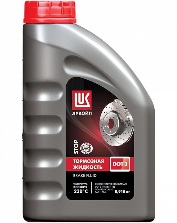 Lukoil 1338294 Brake fluid LUKOIL DOT 3, 0.91 kg 1338294: Buy near me in Poland at 2407.PL - Good price!