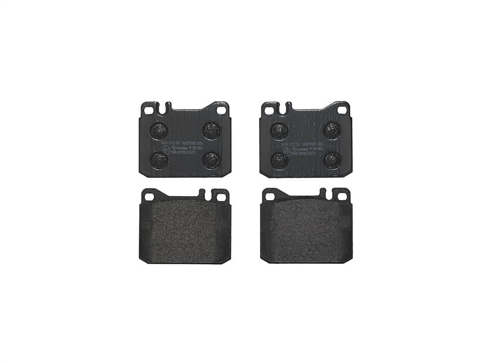P50002 Brembo Klocki hamulcowe, zestaw