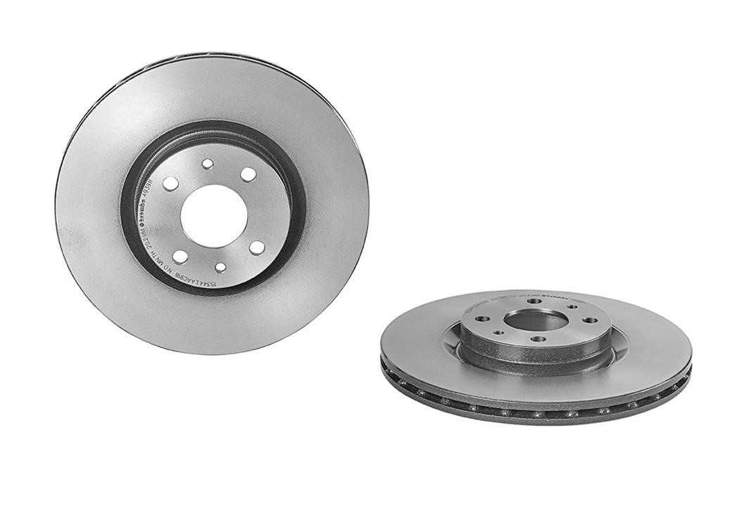 Brembo 09.4939.11 Ventilated disc brake, 1 pcs. 09493911: Buy near me in Poland at 2407.PL - Good price!