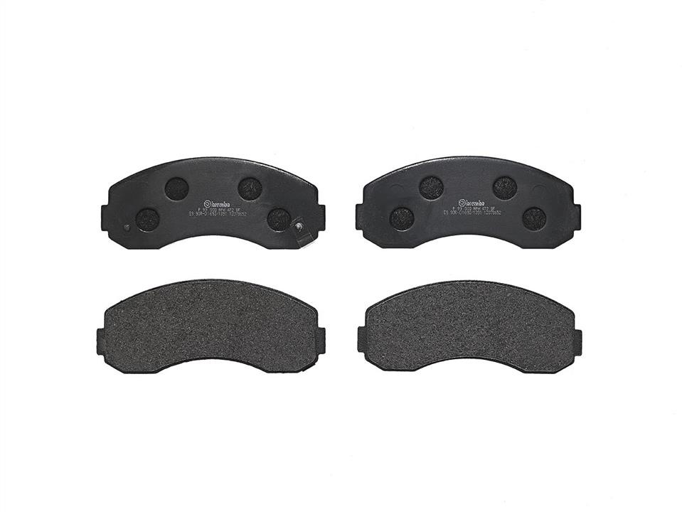 Disc brake pad set KIA K2700 (Kia K2700): P99003 Brembo Brake pad set