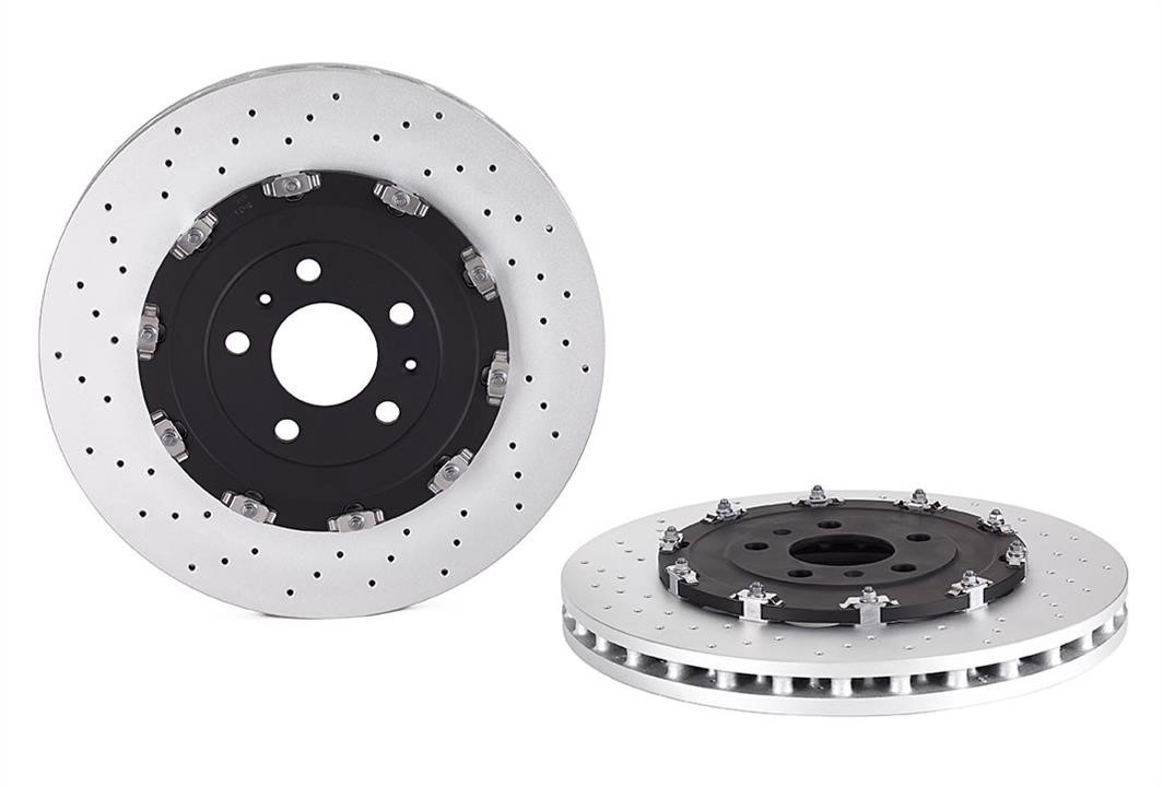 09947723 Brembo Innenbelüftete Bremsscheibe perforiert
