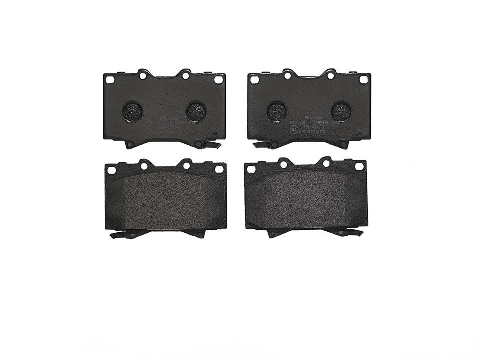 P83048 Brembo Bremsbelagsatz