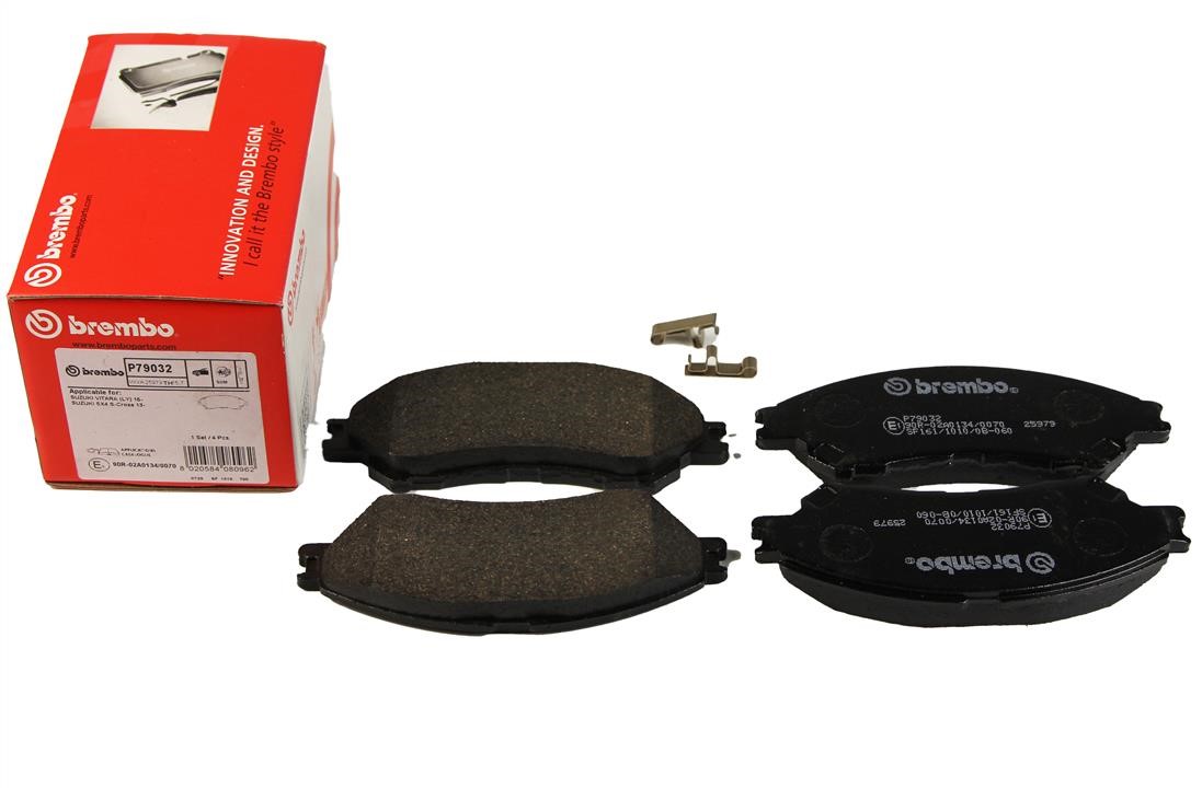 Klocki hamulcowe, zestaw Brembo P 79 032