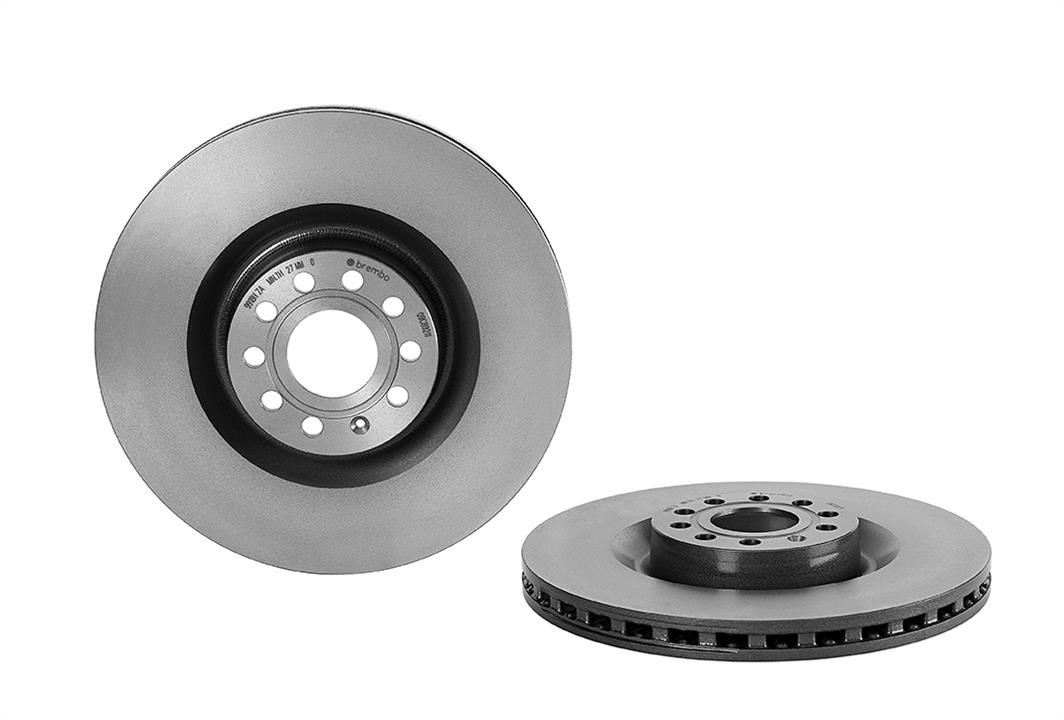 Brembo 09.C892.11 Ventilated disc brake, 1 pcs. 09C89211: Buy near me in Poland at 2407.PL - Good price!