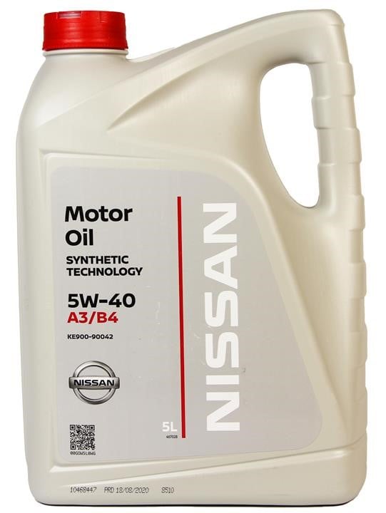 5L 5Liter ORIGINAL Nissan Motoröl Öl 10W-40 10W40 ACEA A3/B4 API SN/CF  KE900-99942