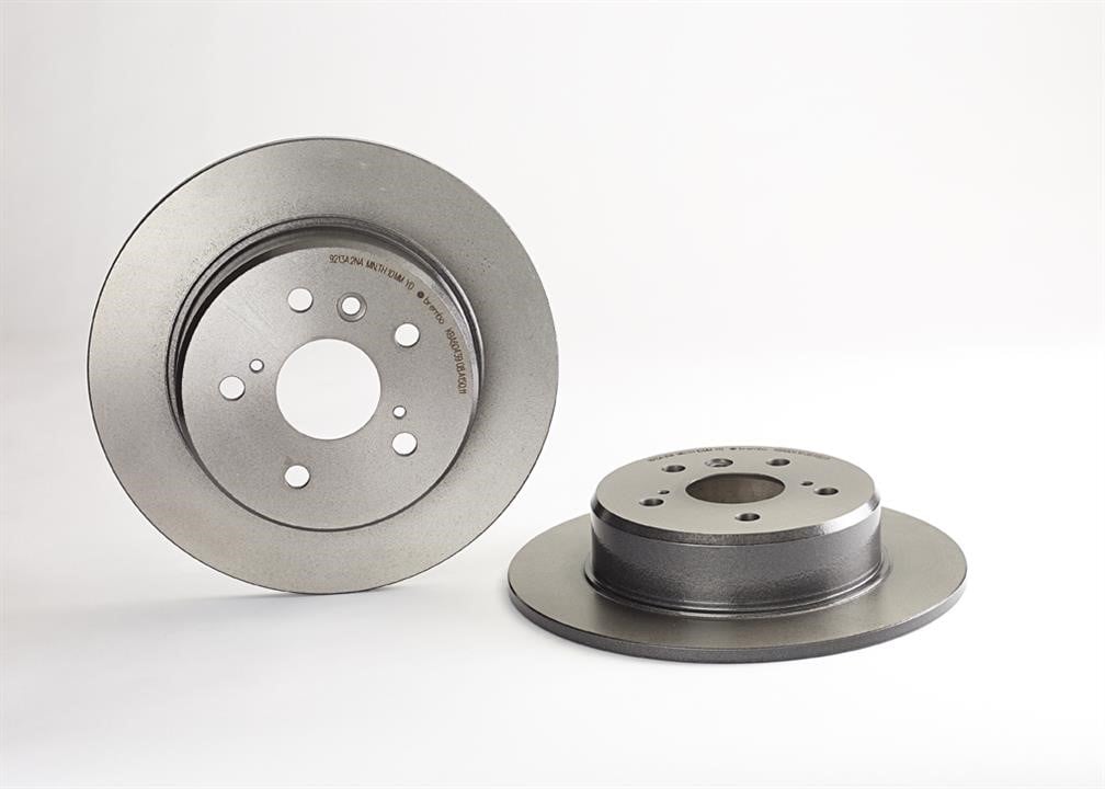 Brembo 08.A150.11 Rear brake disc, non-ventilated 08A15011: Buy near me in Poland at 2407.PL - Good price!