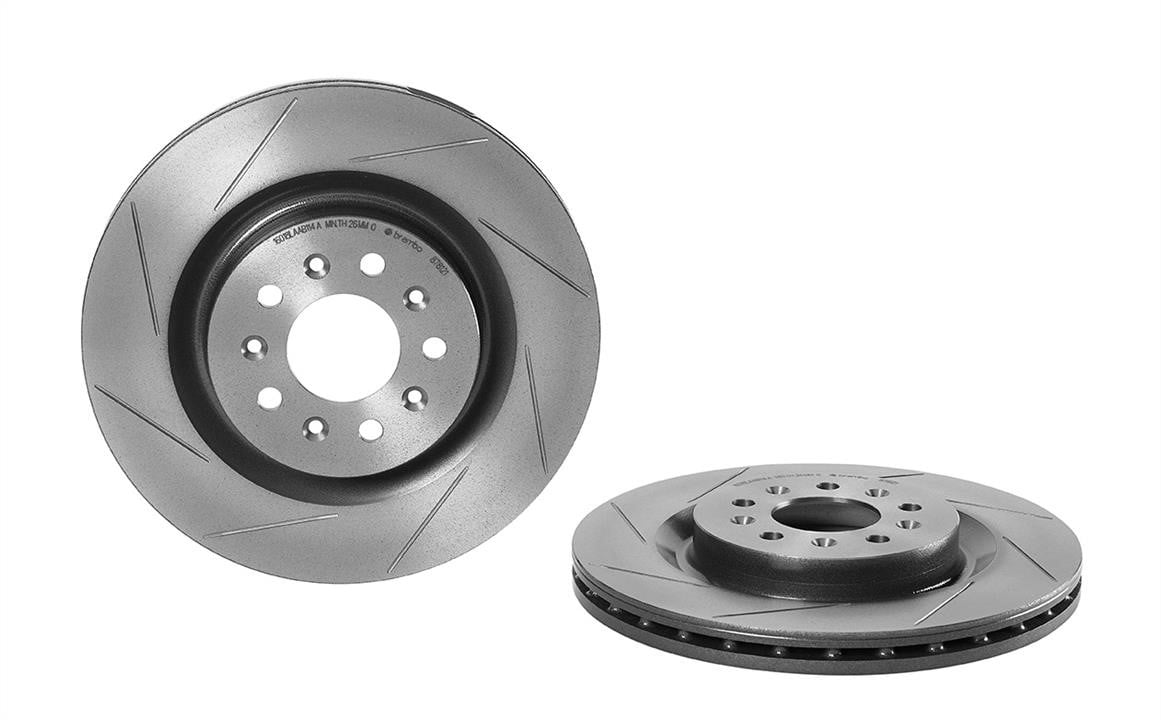 Brake discs Aston Martin: 09878121 Brembo Vented brake disc, 1 pc