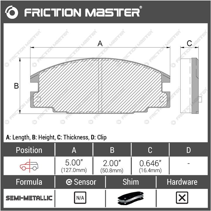 Buy Friction Master MKD363 at a low price in Poland!