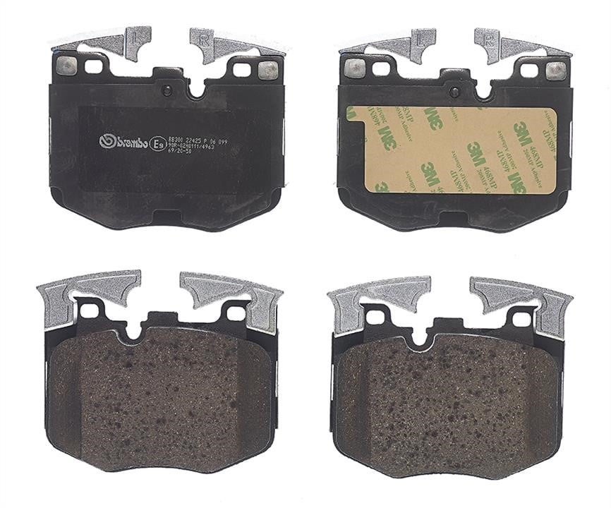 P06099 Brembo Klocki hamulcowe, zestaw