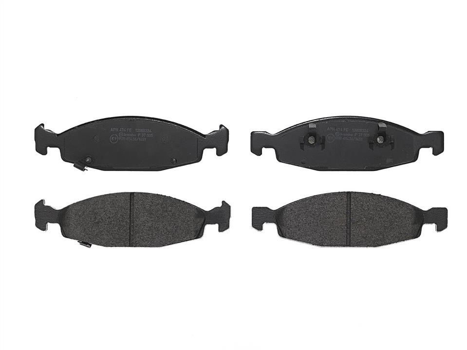 Bremsbelagsatz Jeep: P37005 Brembo Bremsbelagsatz