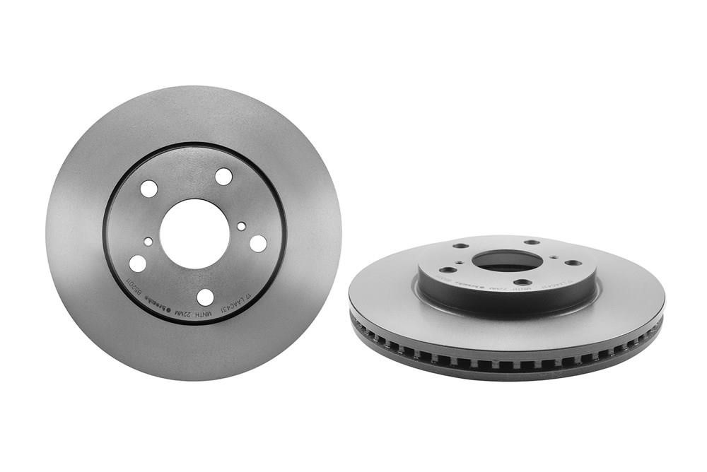 Brembo 09.B520.11 Ventilated disc brake, 1 pcs. 09B52011: Buy near me in Poland at 2407.PL - Good price!