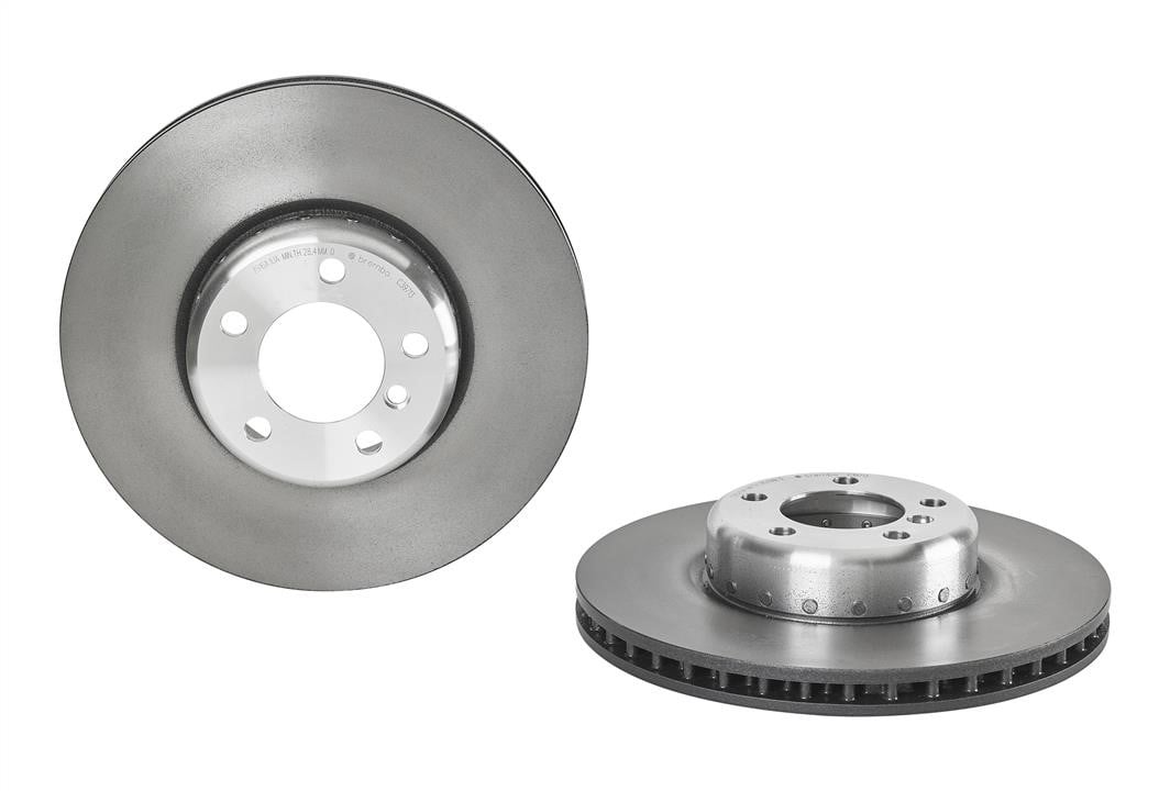 09C39713 Brembo Innenbelüftete Bremsscheibe