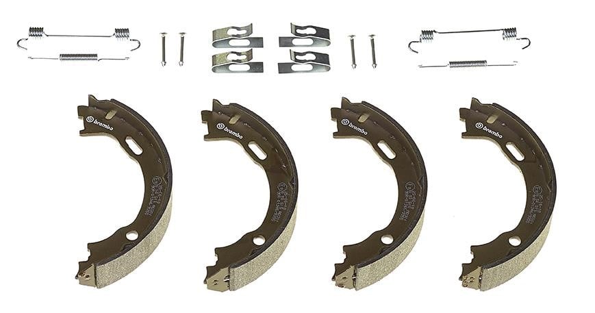 Zestaw szczęk hamulcowych hamulec postojowy Lancia Thema: S50515 Brembo Szczęki hamulcowe hamulca postojowego
