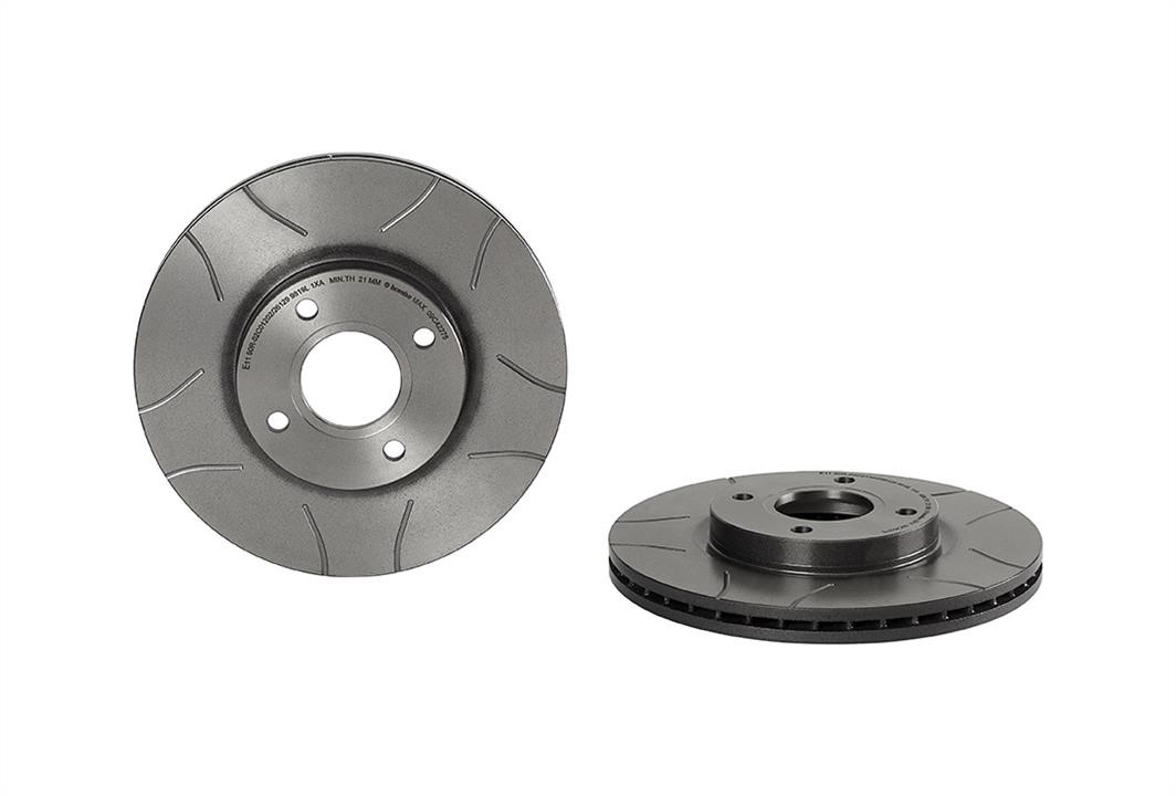 09C42275 Brembo Bremsscheibe vorne belüftet