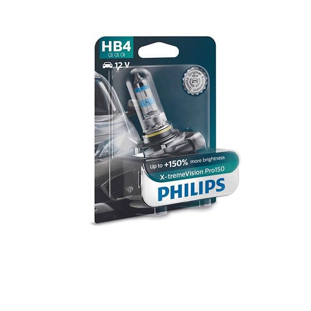 Halogenlampe Philips X-Tremevision +150% 12V HB4 51W +150% Philips 9006XVPB1