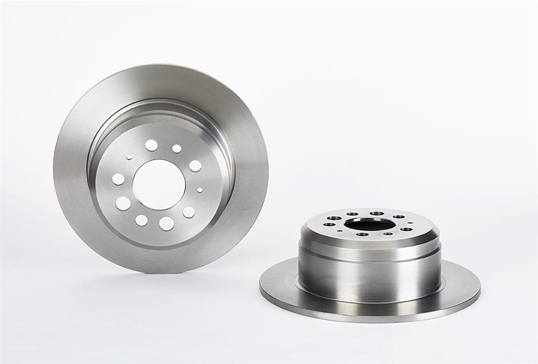 Brembo 08.1744.10 Rear brake disc, non-ventilated 08174410: Buy near me at 2407.PL in Poland at an Affordable price!