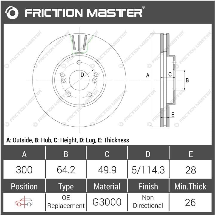 Kup Friction Master R0579 w niskiej cenie w Polsce!
