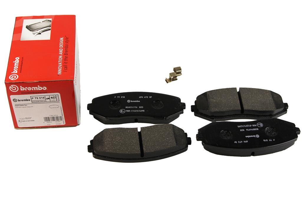 Bremsbelagsatz Brembo P 79 018
