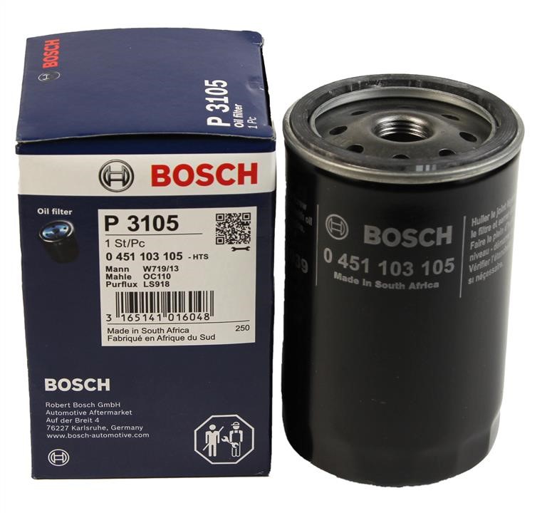 Filtr oleju Bosch 0 451 103 105