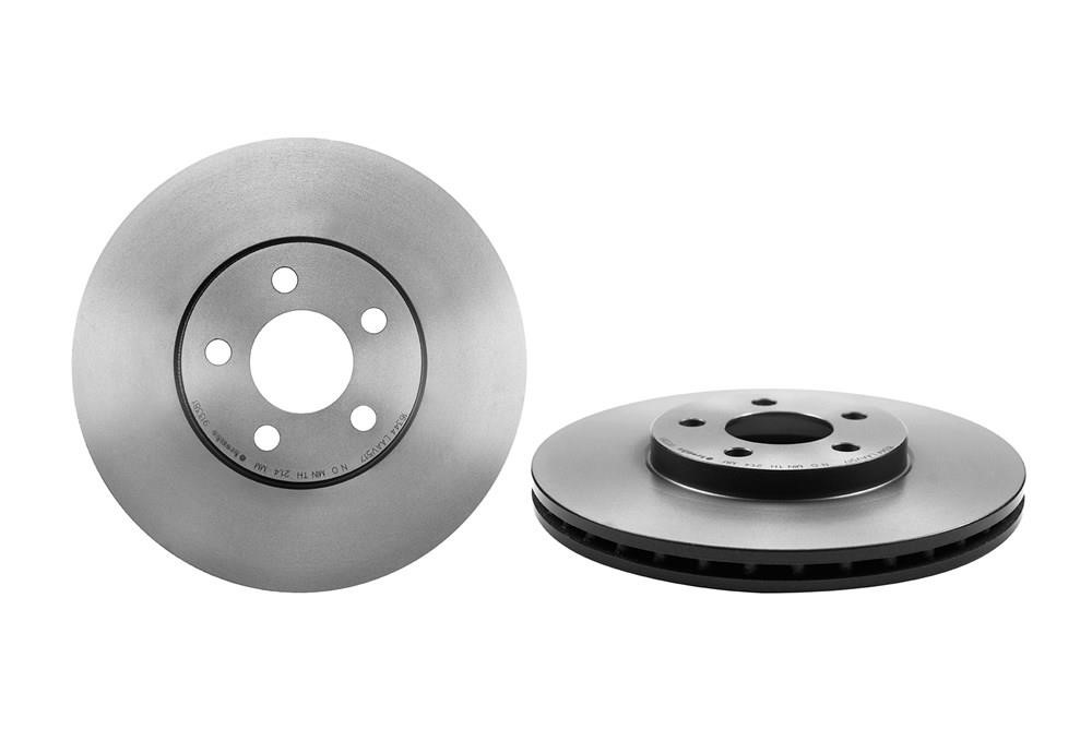 Brake discs Dodge: 09913381 Brembo Vented brake disc, 1 pc