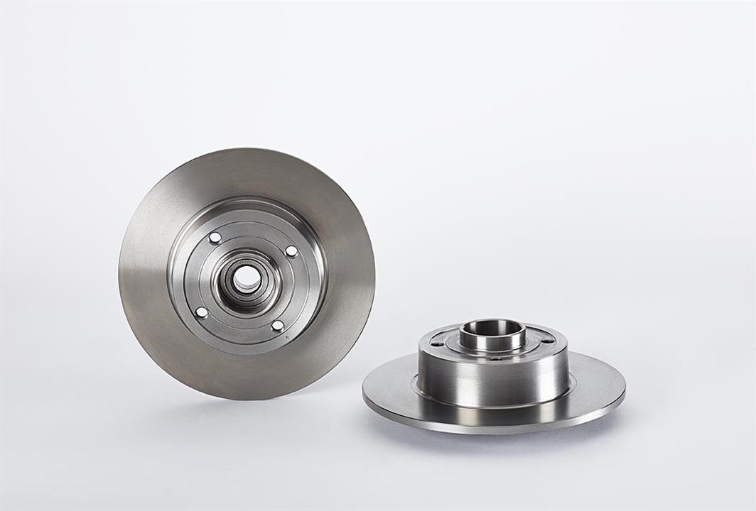 Brembo 08.A141.17 Rear brake disc, non-ventilated 08A14117: Buy near me at 2407.PL in Poland at an Affordable price!