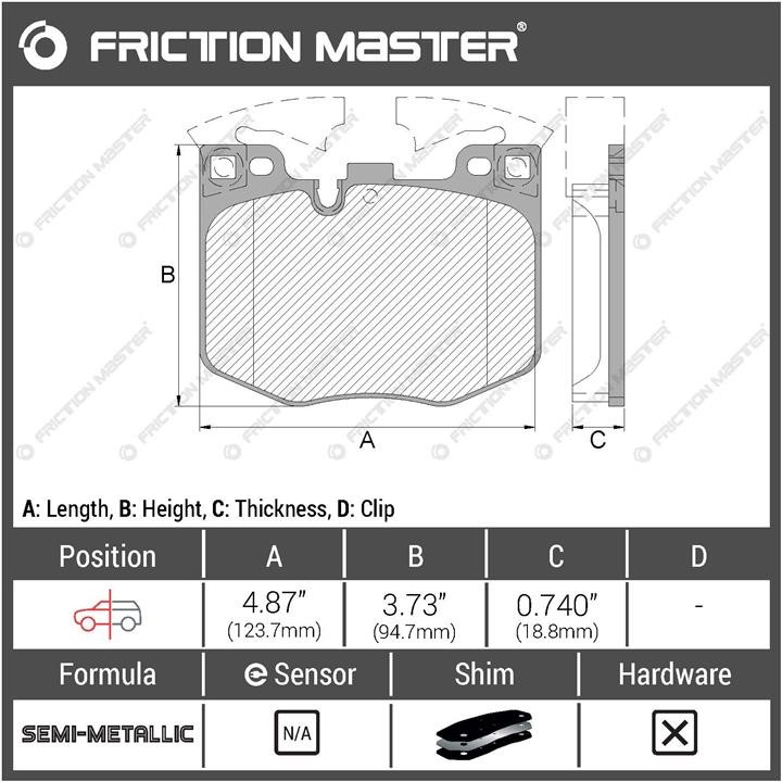 Kup Friction Master MKD1867 w niskiej cenie w Polsce!