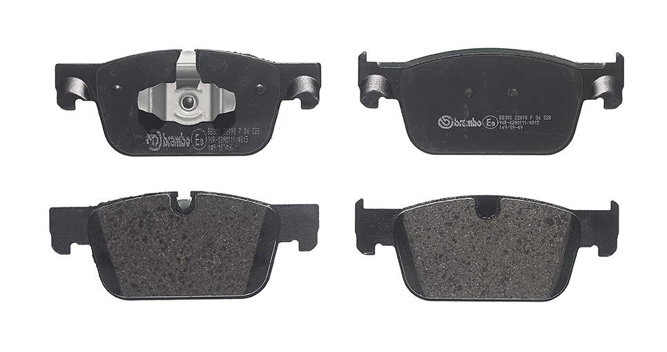P86028 Brembo Klocki hamulcowe, zestaw