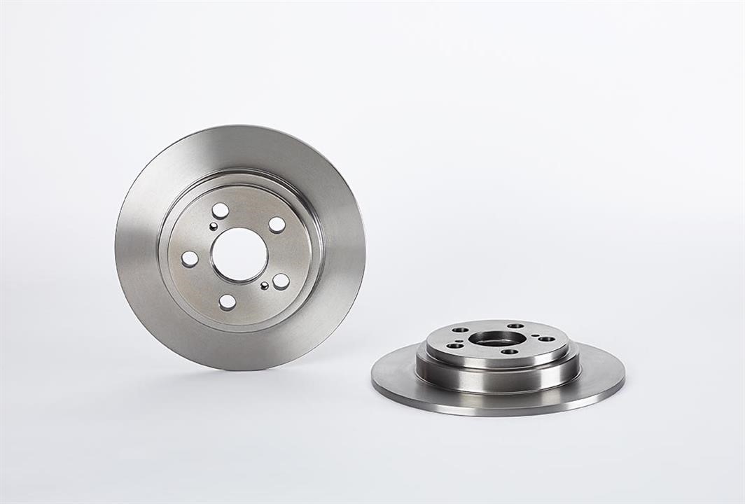 Brake disc Toyota Urban Cruiser: 08B49310 Brembo Rear solid brake disc