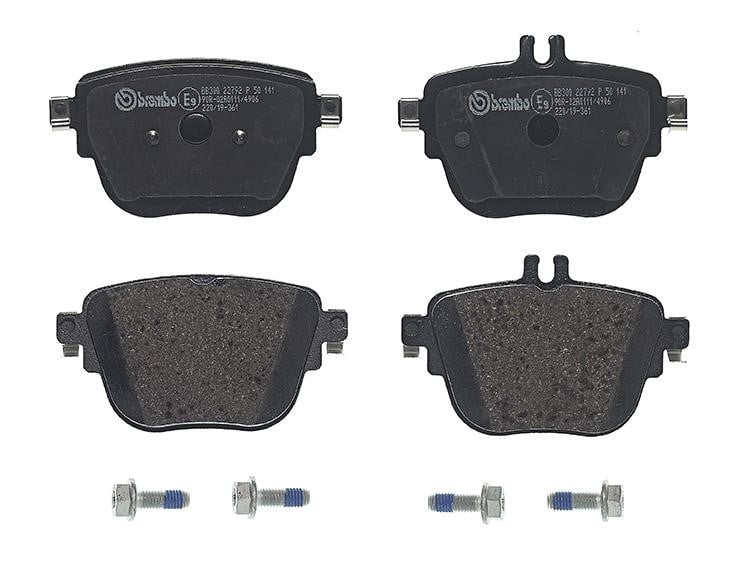 Disc brake pad set Mercedes CLS: P50141 Brembo Brake pad set