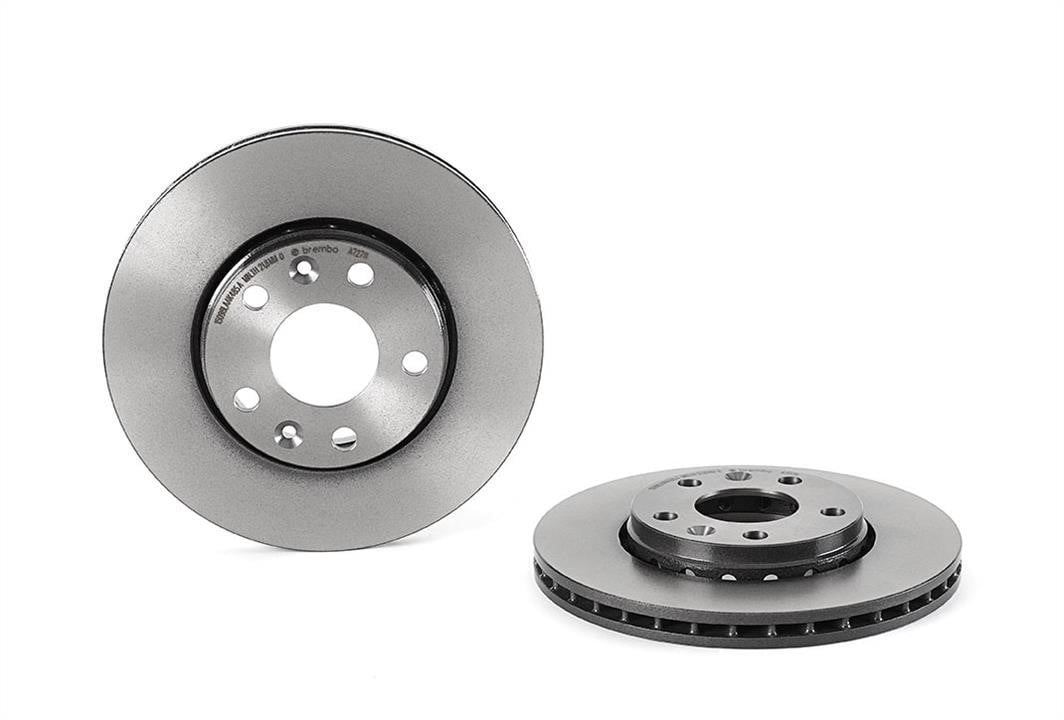 Brembo 09.A727.11 Ventilated disc brake, 1 pcs. 09A72711: Buy near me in Poland at 2407.PL - Good price!