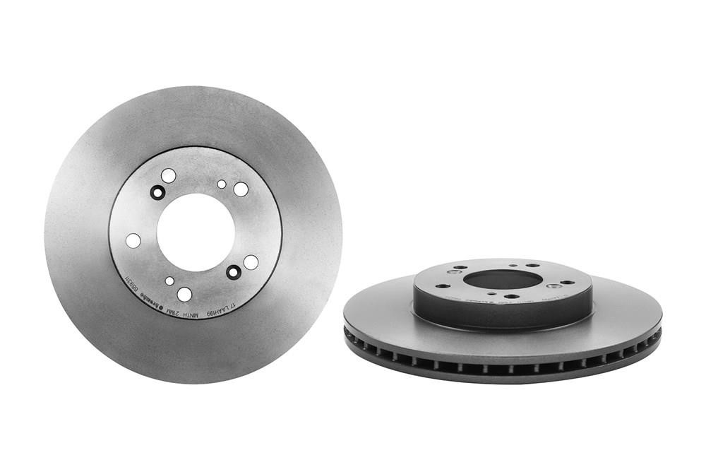 Brembo 09.6893.11 Ventilated disc brake, 1 pcs. 09689311: Buy near me in Poland at 2407.PL - Good price!