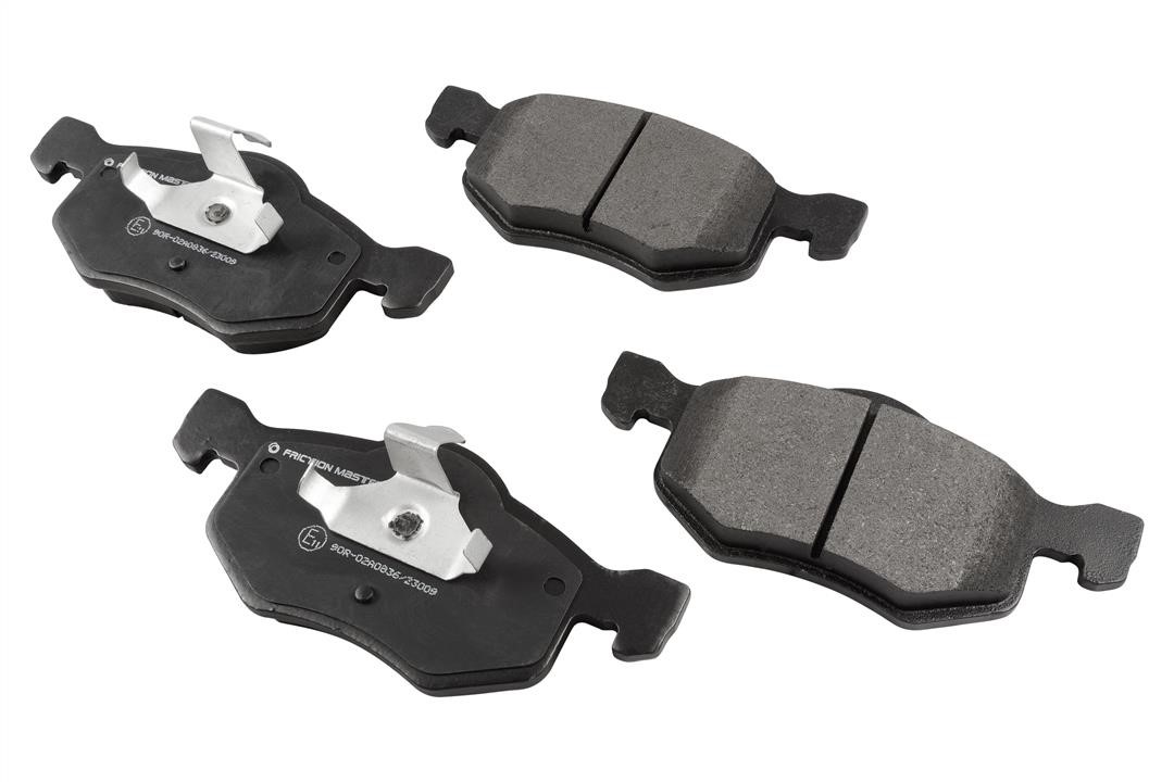 Friction Master MKD843 Pad set, rr disc brake Friction Master Black MKD843: Buy near me in Poland at 2407.PL - Good price!