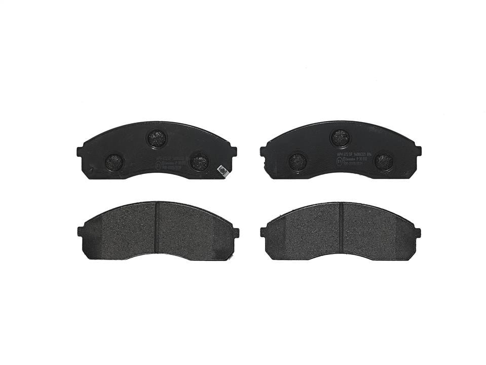Klocki hamulcowe KIA K2500 (Kia K2500): P30012 Brembo Klocki hamulcowe, zestaw