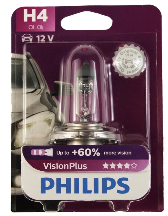 Philips Żarówka halogenowa Philips Visionplus +60% 12V H4 60&#x2F;55W +60% – cena 21 PLN