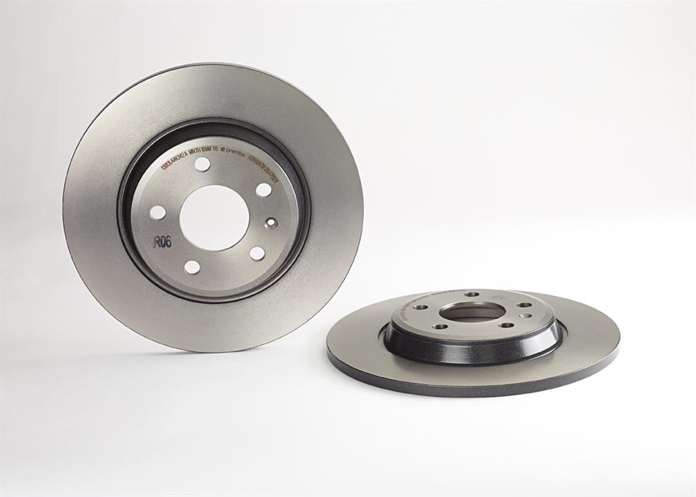 Brembo 08.A759.11 Rear brake disc, non-ventilated 08A75911: Buy near me in Poland at 2407.PL - Good price!