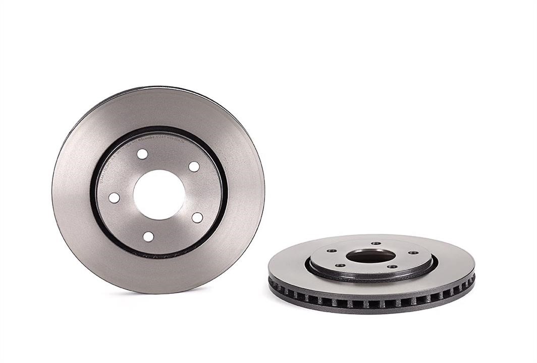 Brembo 09.N124.11 Tarcza hamulcowa wentylowana, 1 szt. 09N12411: Dobra cena w Polsce na 2407.PL - Kup Teraz!